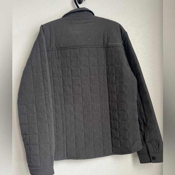 NWOT Men's LG VORTEX Quilted Jacket, Light Grey - Picture 9 of 14
